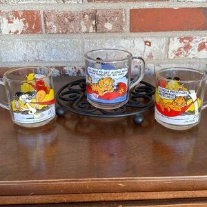 Garfield Cups 1978 McDonalds